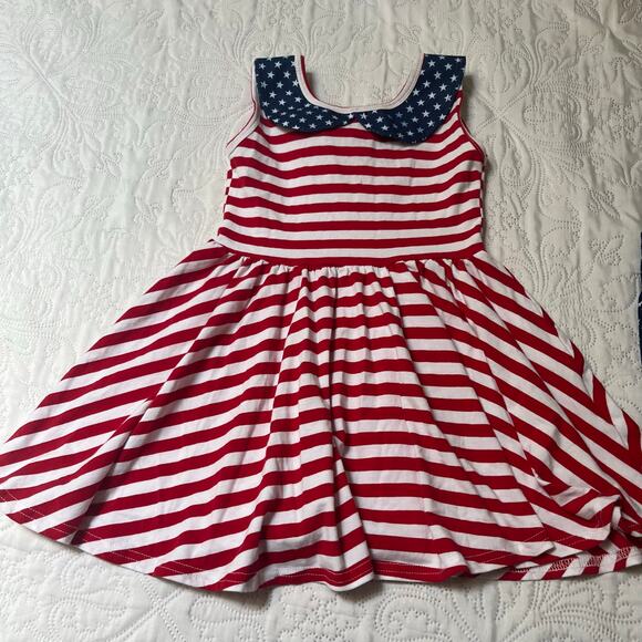 Eliza Cate Star Spangled Dress and Shorts Size 6 - Picture 4 of 7